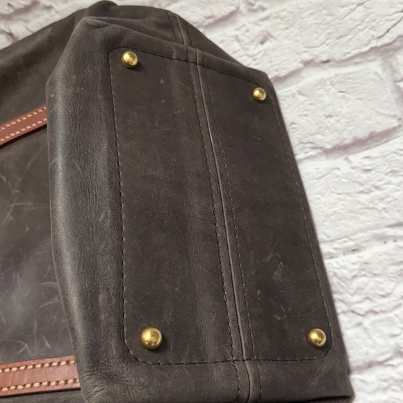 Fount petite atlas Wolf handbag & tossle genuine leather - Picture 5 of 12